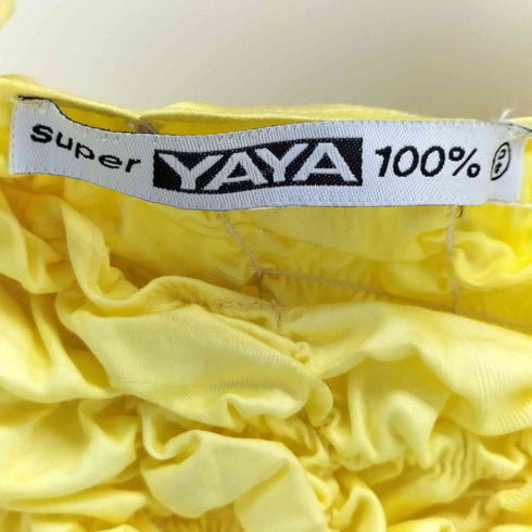 SUPER YAYA popcorn design tee レディース JPN:40