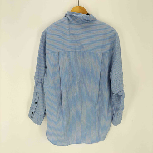 ザラ ZARA デタッチャブルスリーブ付シャツ レディース XS-S