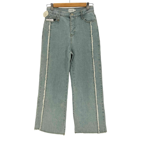 KUME SIDE FRAYED WIDE DENIM PANTS レディース JPN:S