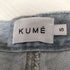 KUME SIDE FRAYED WIDE DENIM PANTS レディース JPN:S