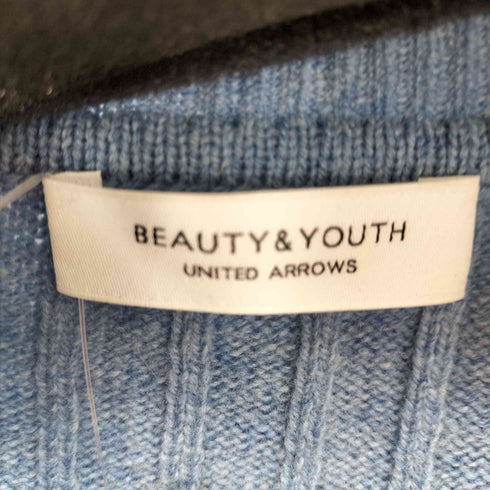 ビューティーアンドユースユナイテッドアローズ BEAUTY & YOUTH UNITED ARROWS BY ワイドリブ ショート丈 ニット レディース