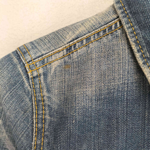 2ポケットデニムジャケット レディース 2