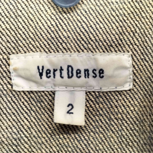 2ポケットデニムジャケット レディース 2