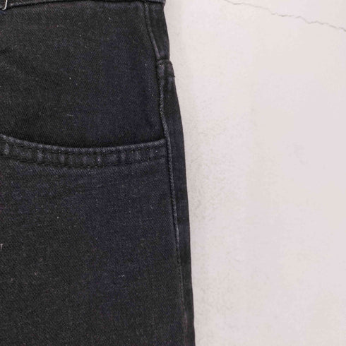 継ぎ接ぎパッチワークフレアデニムパンツ Y2K レディース