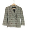 MADE IN ITALY 千鳥格子ダブルブレストテーラードジャケット レディース 42