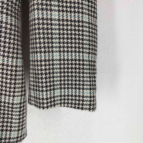 MADE IN ITALY 千鳥格子ダブルブレストテーラードジャケット レディース 42