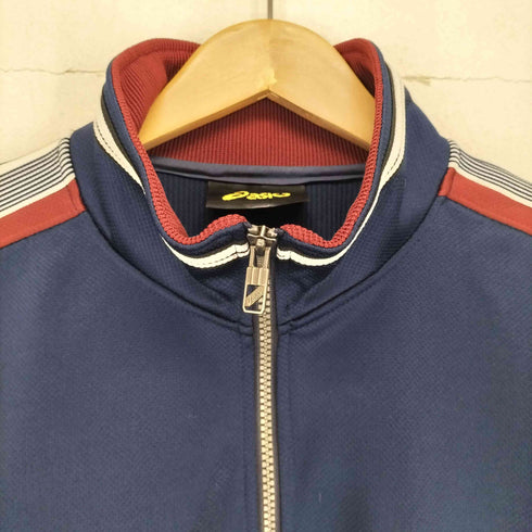 アシックス ASICS ロゴ刺繍トラックジャケット メンズ O