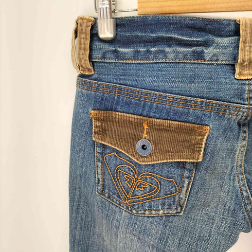 ロキシー ROXY Y2K コーデュロイ切替 フレアデニム レディース JPN:L