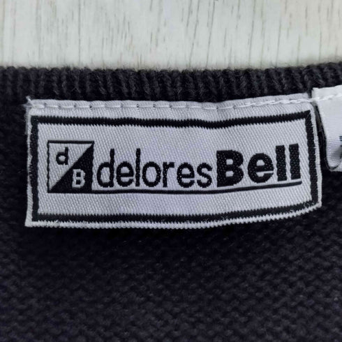 delores Bell ラミーコットン パネルデザイン ニット メンズ import:L