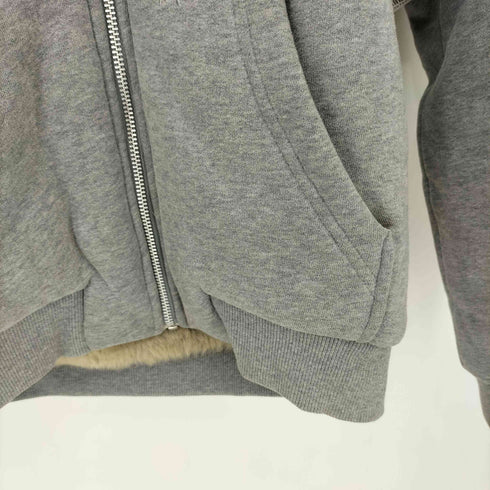 アルマーニエクスチェンジ ARMANI EXCHANGE 裏地フェイクファー ジップアップ パーカー レディース