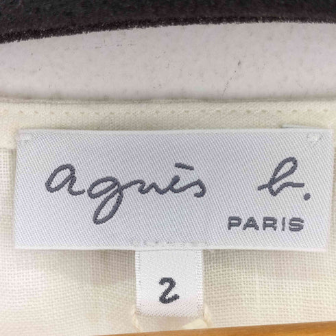 アニエスベー agnes b. リネンプルオーバーブラウス レディース 2