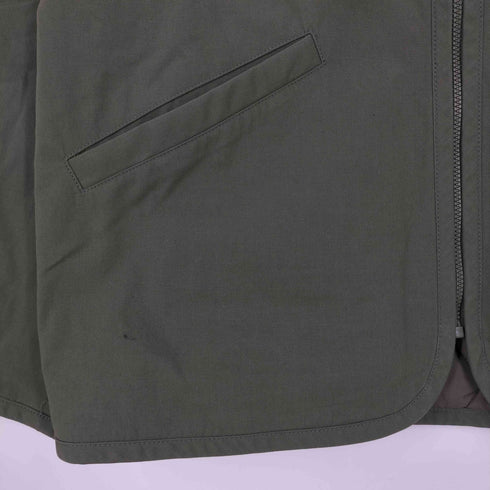 アーペーセー A.P.C. 裏地キルティング Vネック ノーカラージャケット メンズ import:S