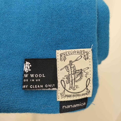 ナナミカ nanamica 24AW A.E. CLOTHIER Reversible Wool Scarf pure new wool マフラー メンズ