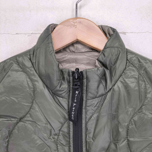 ワイルドシングス WILD THINGS Bshop別注 リバーシブル 中綿ベスト レディース import:XS