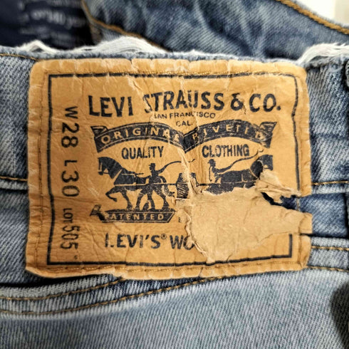 リーバイス Levis 505 ストレッチデニムパンツ レディース W28/L30