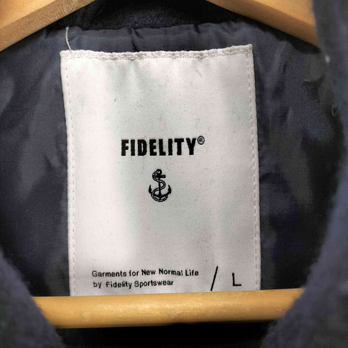 フィデリティー FIDELITY ダブルビーバーメルトン スイングトップ メンズ import:L