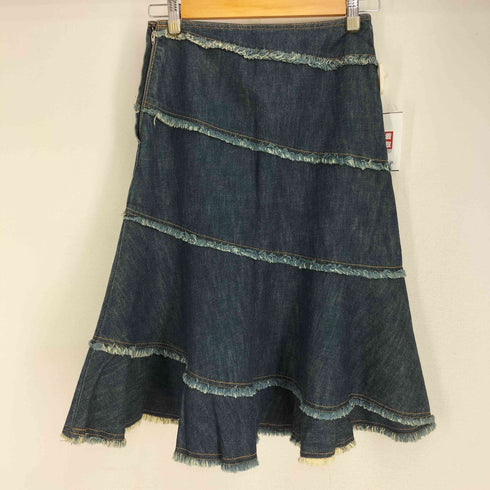 エポカ Epoca 切りっぱなし デニム マーメイドスカート レディース 38