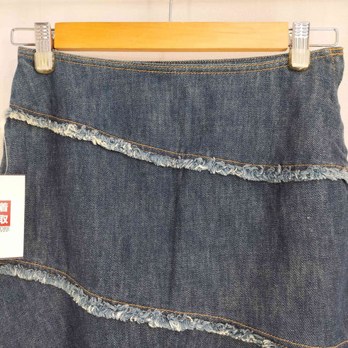 エポカ Epoca 切りっぱなし デニム マーメイドスカート レディース 38