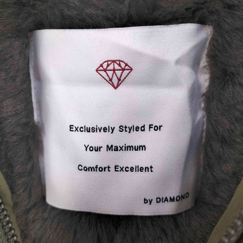 DARIMI DIAMOND 裏地ファー ミリタリー ジャケット メンズ FREE