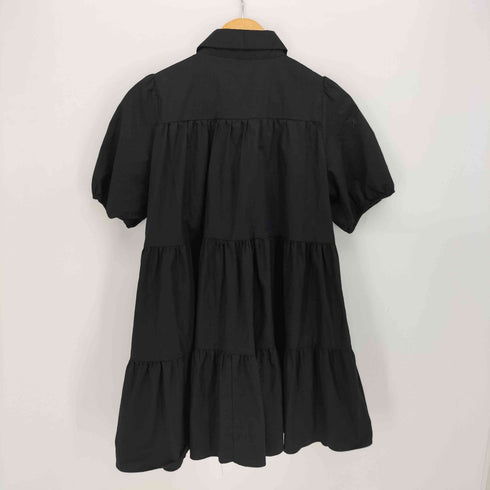 ザラ ZARA FLOUNCE DRESS フレア ティアード ワンピース レディース import:XS