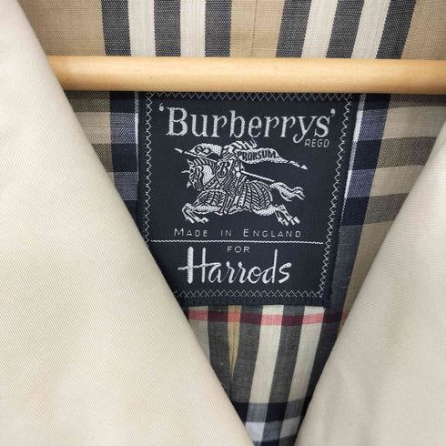 バーバリーズ BURBERRYS イングランド製 裏地ノバチェック トレンチコート レディース