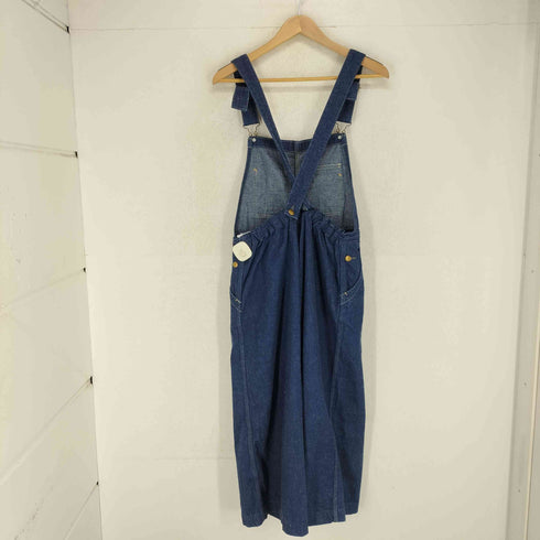 オアスロウ orSlow ワイドデニムオーバーオール レディース