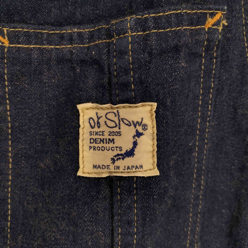 オアスロウ orSlow ワイドデニムオーバーオール レディース