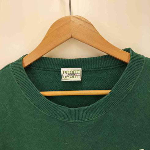 ラコステ LACOSTE フロントロゴ クルーネックスウェット レディース