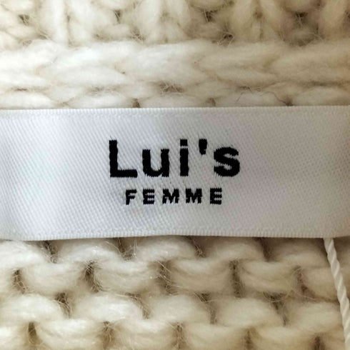 ルイス ファム Luis FEMME ローゲージ タートルネックニット レディース FREE