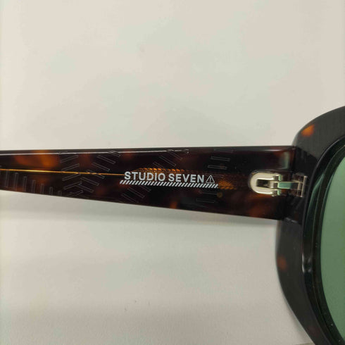 スタジオセブン STUDIO SEVEN サングラス オーバル メンズ 56□18-145