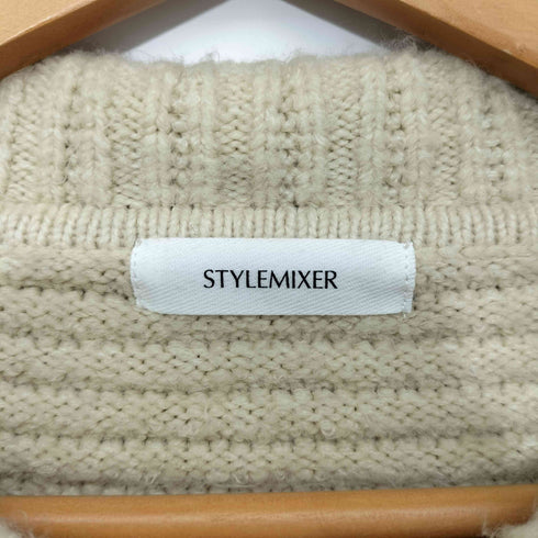 スタイルミキサー STYLEMIXER ビッグカラーニット レディース FREE