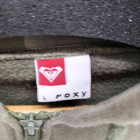 ロキシー ROXY Y2K ロゴ刺繍 ジップパーカー レディース JPN:L