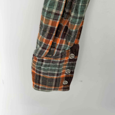 オーシャンパシフィック Ocean Pacific カットオフデザイン L/Sウエスタンシャツ レディース JPN:XL