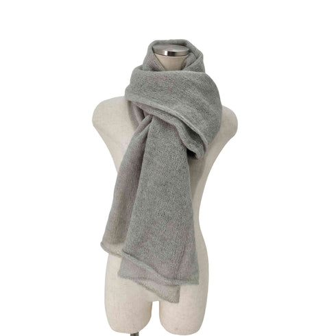 エイチアンドエム H&M モヘア混 メッシュニット マフラー レディース ONE SIZE