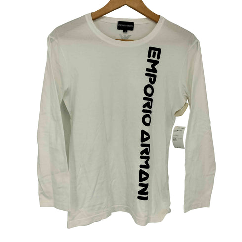 エンポリオアルマーニ EMPORIO ARMANI プリント ロング カットソー レディース import:S