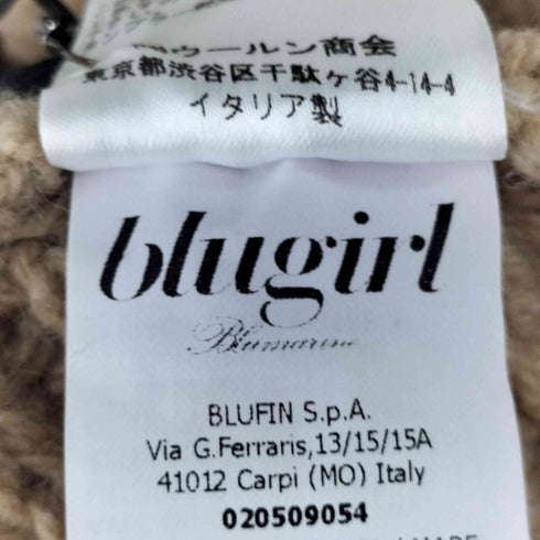 ブルーガール Blugirl タートルネックデザインニット レディース EUR:42