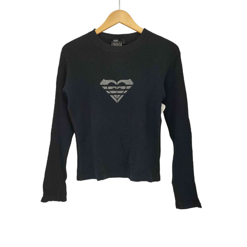 ロキシー ROXY Y2K ロゴプリント L/Sサーマルカットソー レディース JPN:S