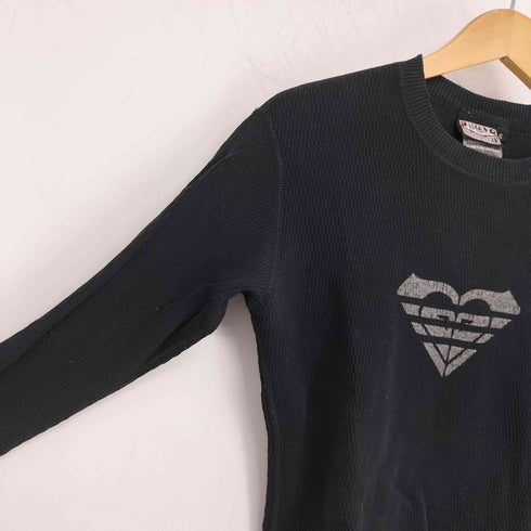 ロキシー ROXY Y2K ロゴプリント L/Sサーマルカットソー レディース JPN:S