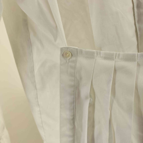 マッキントッシュフィロソフィー MACKINTOSH PHILOSOPHY GREY LABEL ストライプバンドカラーシャツ レディース JPN:2