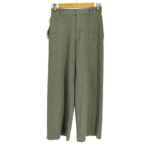 ユニクロ UNIQLO ブラッシュド ジャージー ワイドパンツ レディース JPN:M