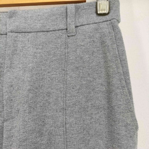 ユニクロ UNIQLO ブラッシュド ジャージー ワイドパンツ レディース JPN:M