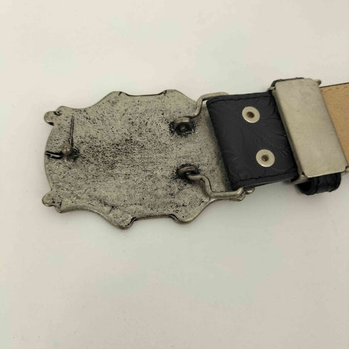 ロキシー ROXY ロゴバックル型押しレザーベルト レディース