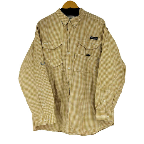 コロンビアスポーツウェア Columbia Sportswear PFG SUPER BONEHEAD チェック柄 L/S シャツ メンズ  L