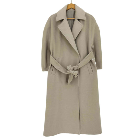 ミスティーウーマン mysty woman ボリュームスリーブスリットロングコート レディース FREE