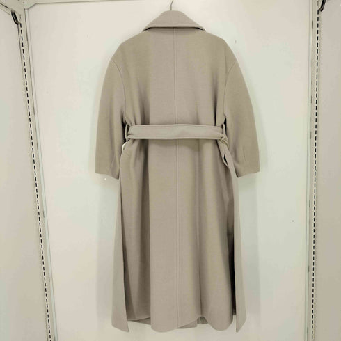 ミスティーウーマン mysty woman ボリュームスリーブスリットロングコート レディース FREE