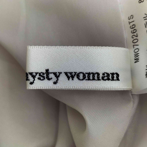 ミスティーウーマン mysty woman ボリュームスリーブスリットロングコート レディース FREE