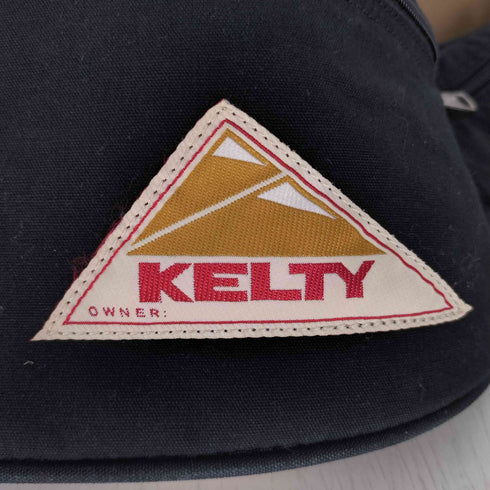 ケルティ KELTY ロゴパッチ マルチポケット ウエスト ボディバッグ メンズ