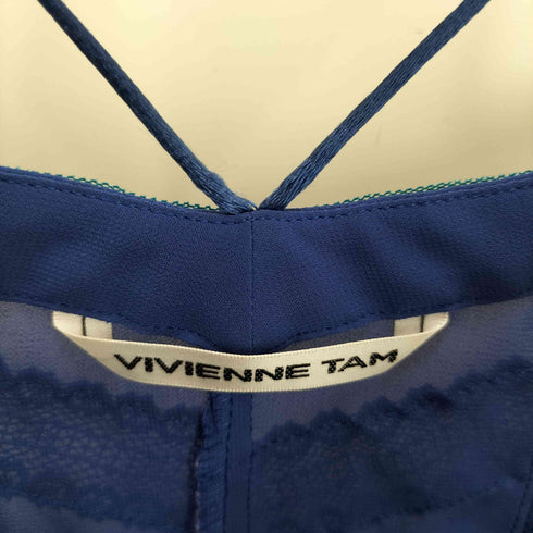 ヴィヴィアンタム VIVIENNE TAM レースデザイン キャミワンピース レディース 38