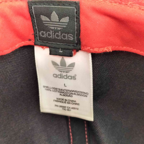 アディダスオリジナルス adidas Originals 00s 黒タグ ロゴ刺繍 パイル地 ベルハット バケットハット メンズ L