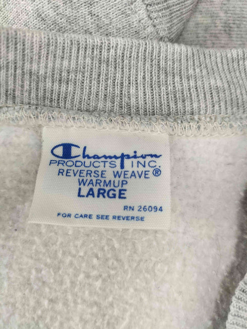 チャンピオン Champion 青単 復刻 REVERSE WEAVE WAMUP SWEATSHIRT リバースウィーブ 袖目付き スウェット メンズ import:L
